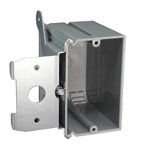 1 gang metal switch box|adjustable single gang box.